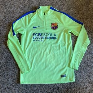 Nike FC Barcelona Escola quarter zip M